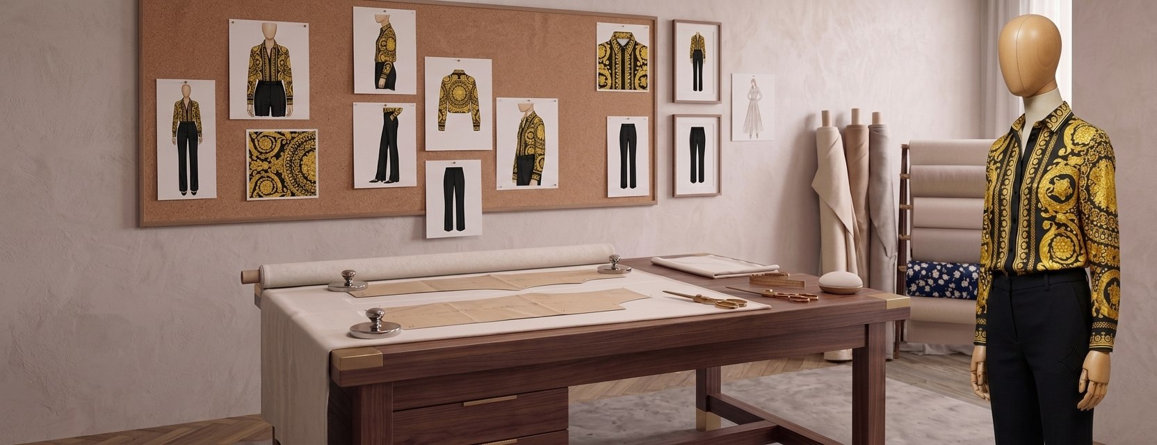 Ткани стиль Versace