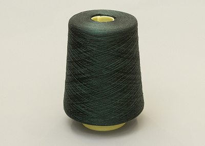 Фото ткани Пряжа шелк тип Botto Giuseppe (100гр), цвет - зеленый