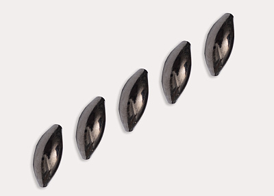 Фото ткани Пуговица металлическая, цвет - серый