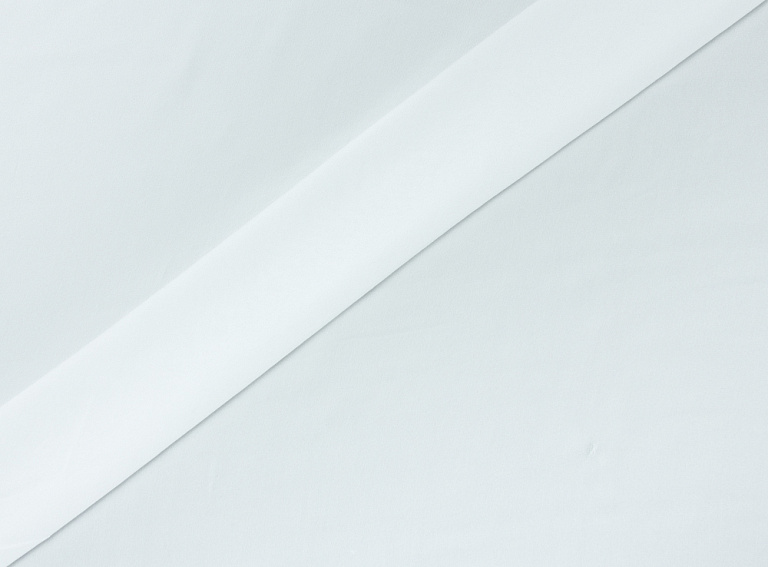 Фото ткани Однотоннный  шифон, цвет - белый