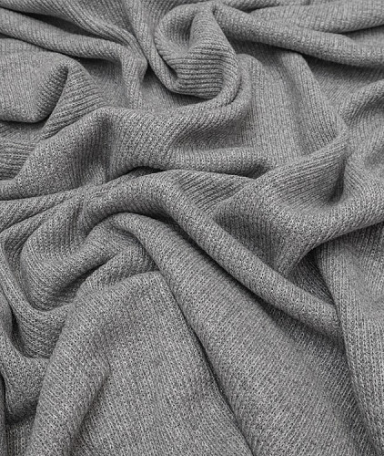 Трикотаж кашемир тип Ermenegildo Zegna, цвет - серый. Изображение 3