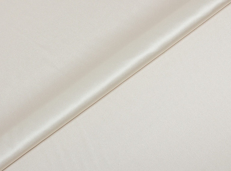 Фото ткани Атласная ткань, цвет - жемчужный