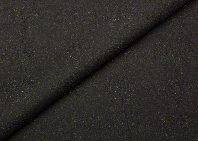 Фото ткани Кашемировая ткань, цвет - черный и золотой