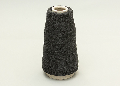 Фото ткани Пряжа кашемир тип Cariaggi (100гр), цвет - серый