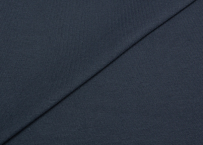 Фото ткани Футер петля, цвет - графит