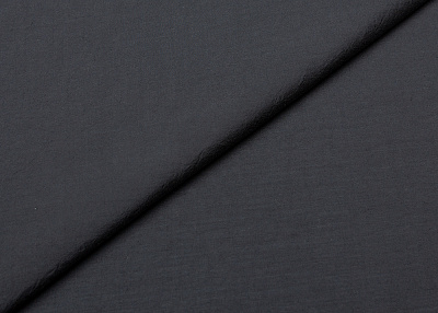 Фото ткани Натуральный шелк с вискозой, цвет - черный