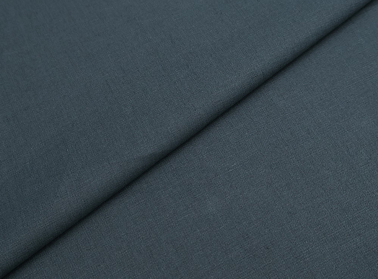 Фото ткани Льняная ткань, цвет - тенистая ель