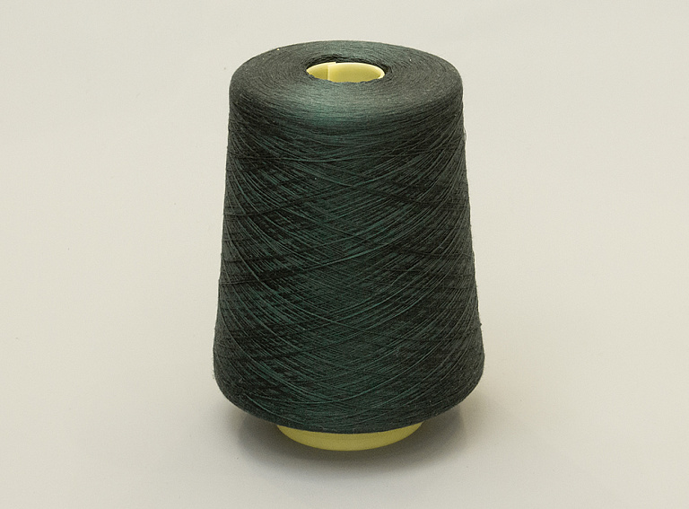 Фото ткани Пряжа шелк тип Botto Giuseppe (100гр), цвет - зеленый