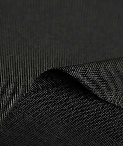 Трикотаж с блеском тип Armani, цвет - черный. Изображение 2