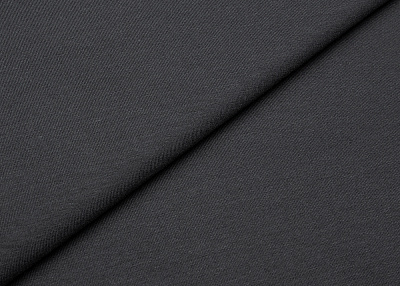 Фото ткани Хлопковый трикотаж, цвет - черный