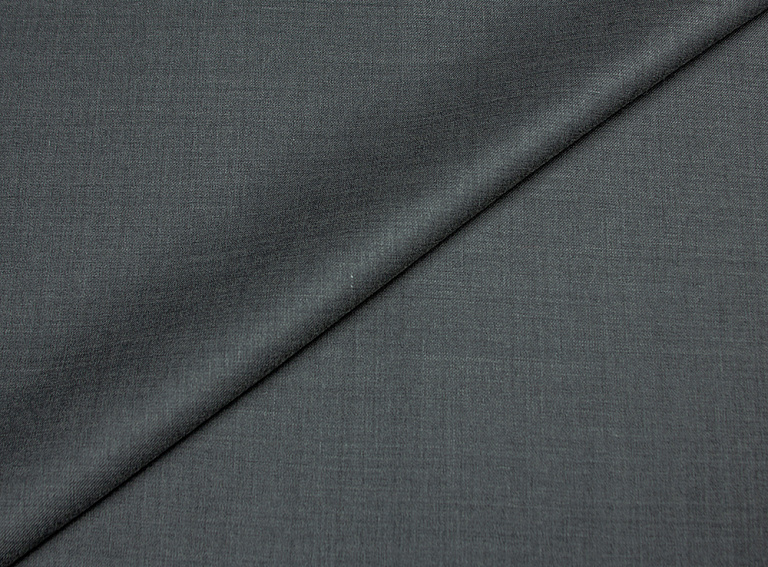 Фото ткани Шерстяная ткань тип Ermenegildo Zegna, цвет - темно-серый