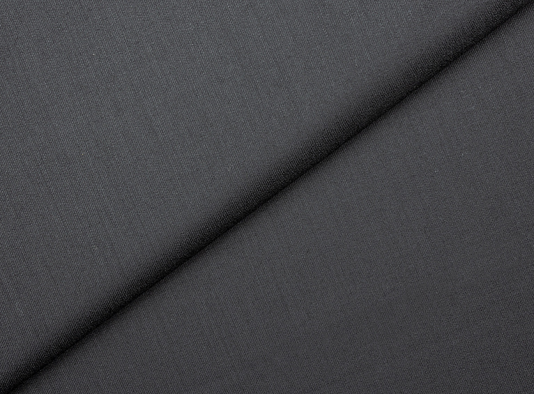Фото ткани Шерстяная ткань Вирджиния тип Loro Piana, цвет - черный