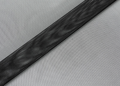 Фото ткани Сетка тип Valentino, цвет - черный