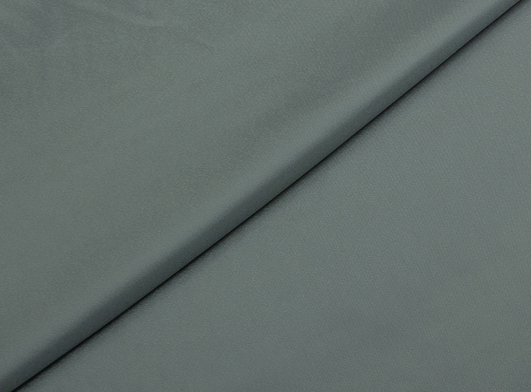 Фото ткани Подкладочная ткань, цвет - серо-зеленый