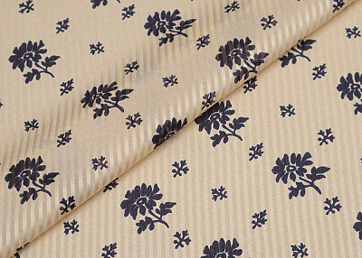 Фото ткани Натуральный шелк тип Valentino, цвет - бежевый