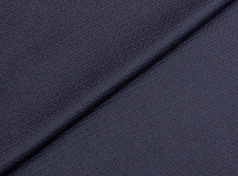 Фото ткани Кашемировая ткань тип Loro Piana, цвет - синий