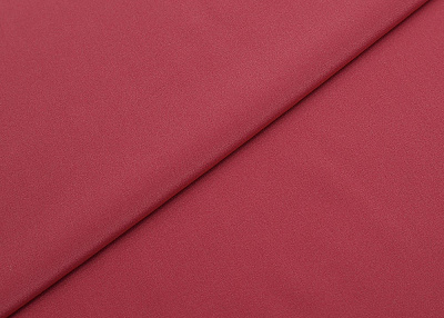Фото ткани Натуральный шелк, цвет - малиновый