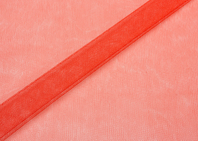 Фото ткани Сетка тип Valentino, цвет - красный