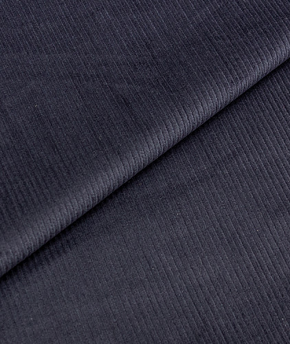 Хлопковый вельвет тип Loro Piana, цвет - синий. Изображение 1