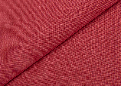 Фото ткани Льняная ткань тип Loro Piana, цвет - красный