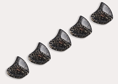 Фото ткани Пуговица, цвет - черный