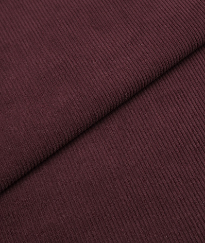 Хлопковый вельвет тип Brunello Cucinelli, цвет - бордовый. Изображение 1