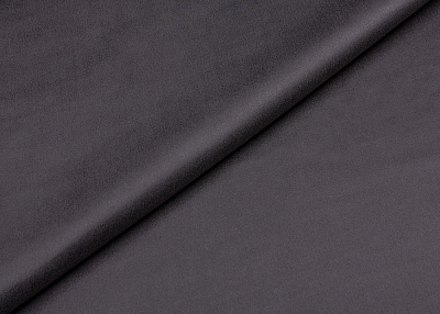 Фото ткани Натуральный шелк, цвет - темно-серый
