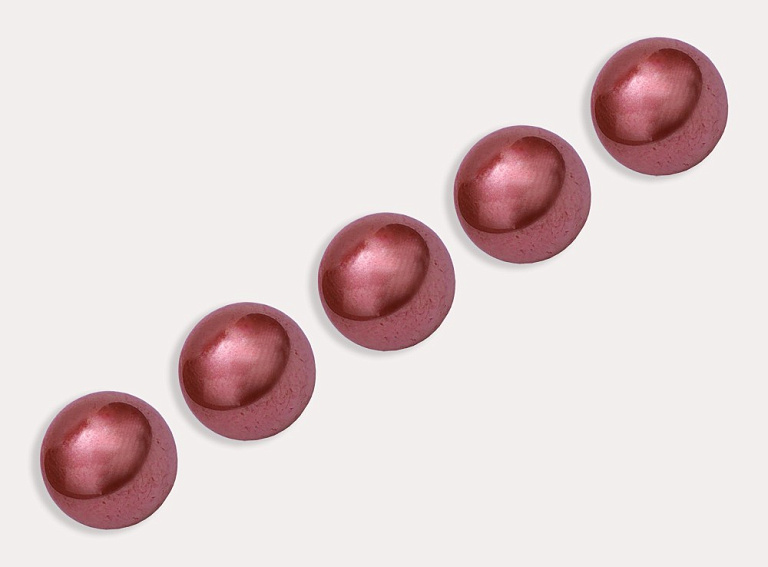 Фото ткани Пуговица, цвет - розовый