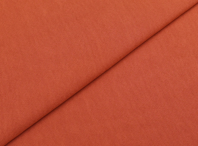 Фото ткани Льняная ткань, цвет - оранжевый