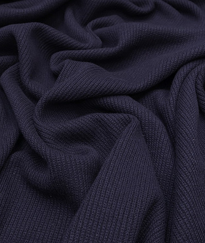Трикотаж кашемир тип Brunello Cucinelli, цвет - синий. Изображение 3