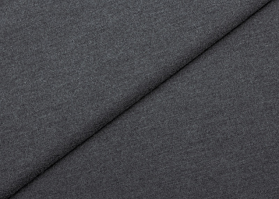 Фото ткани Шерстяной трикотаж тип Loro Piana, цвет - темно-серый