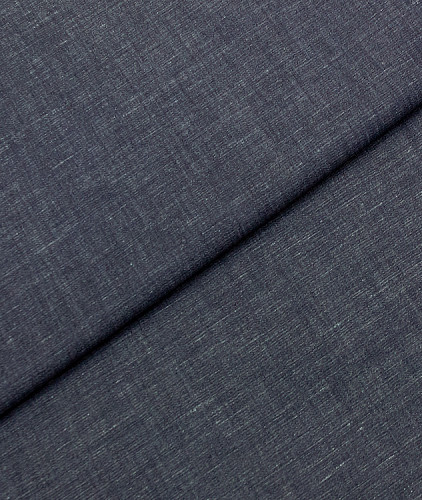 Хлопковая джинса тип Loro Piana, цвет - синий. Изображение 1