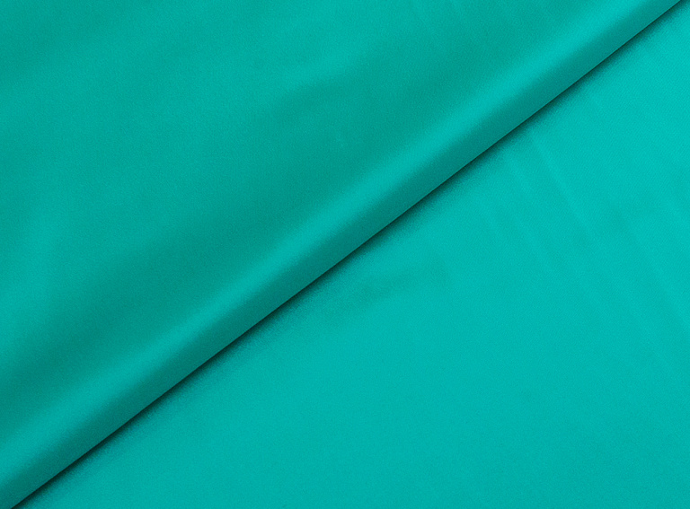 Фото ткани Подкладочная ткань, цвет - бирюзовый