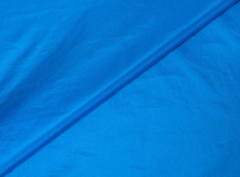 Фото ткани Шелковая тафта тип Valentino, цвет - бирюзовый
