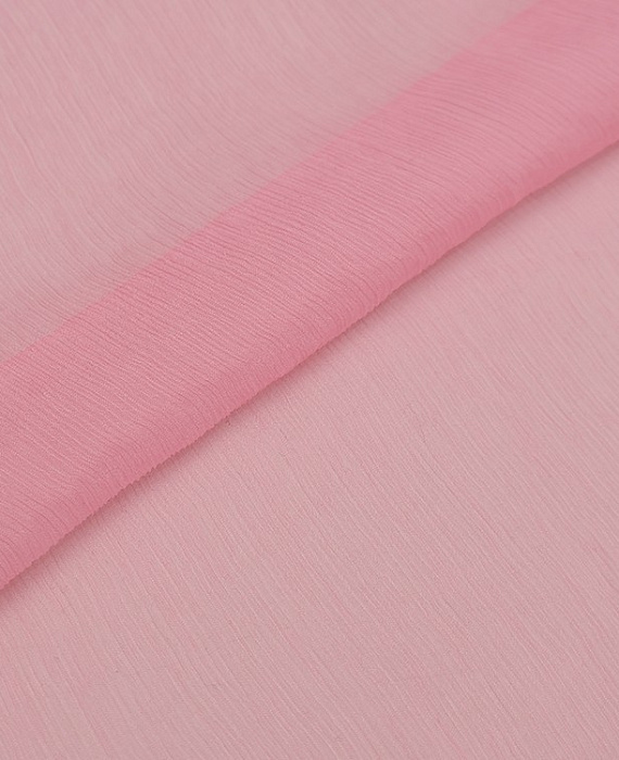 Шифон крэш, цвет - розовый. Изображение 1