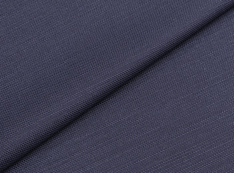 Фото ткани Шерстяная ткань с шелком тип Ermenegildo Zegna, цвет - синий