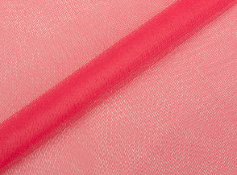 Фото ткани Сетка, цвет - розовый