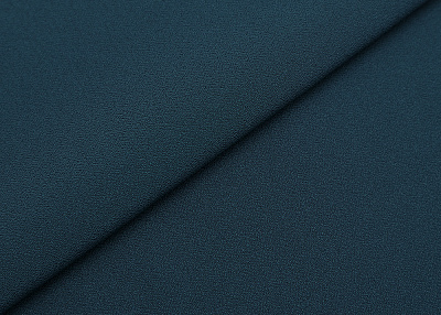 Фото ткани Вискоза креп, цвет - синий