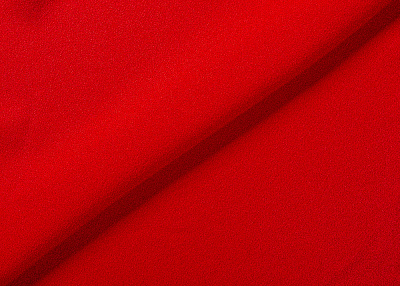 Фото ткани Однотонная креповая вискоза, цвет - алый