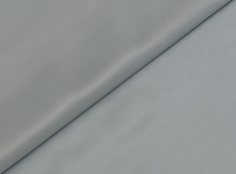 Фото ткани Подкладочная ткань, цвет - серо-голубой