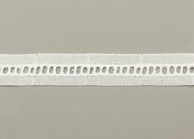 Фото ткани Кружево хлопковое, цвет - белый