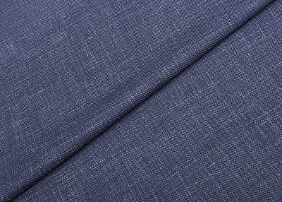 Фото ткани Льняная ткань, цвет - синий