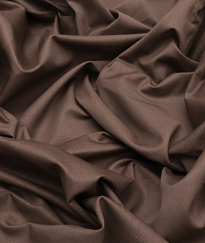 Джинса хлопковая стиль Max Mara, цвет - коричневый. Изображение 3