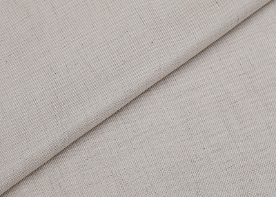 Фото ткани Натуральный лен с вискозой тип Loro Piana, цвет - серо-бежевый