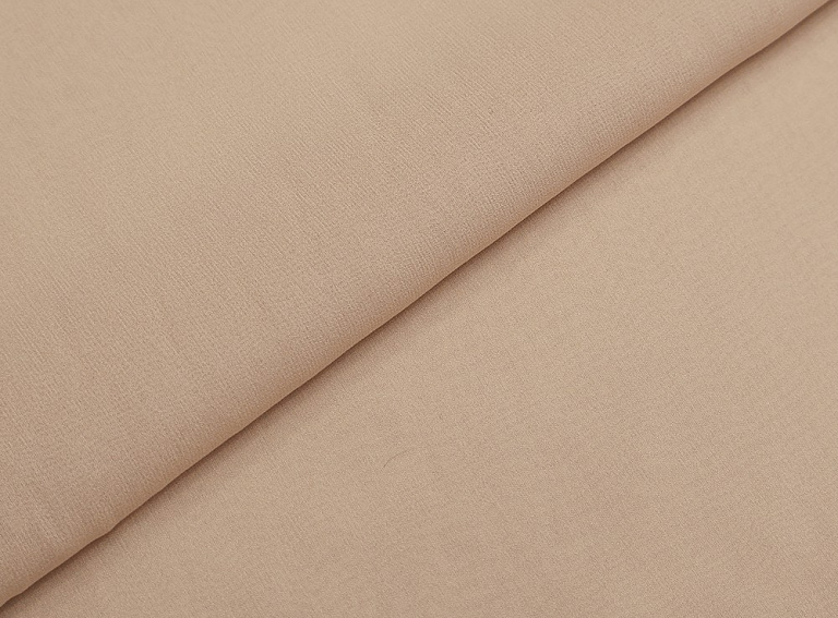 Фото ткани Шифон, цвет - бежевый