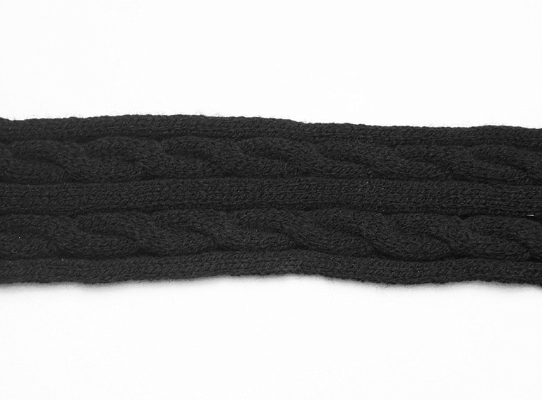 Фото ткани Тесьма, цвет - черный