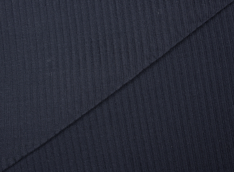 Фото ткани Шерстяная ткань, цвет - темно-синий