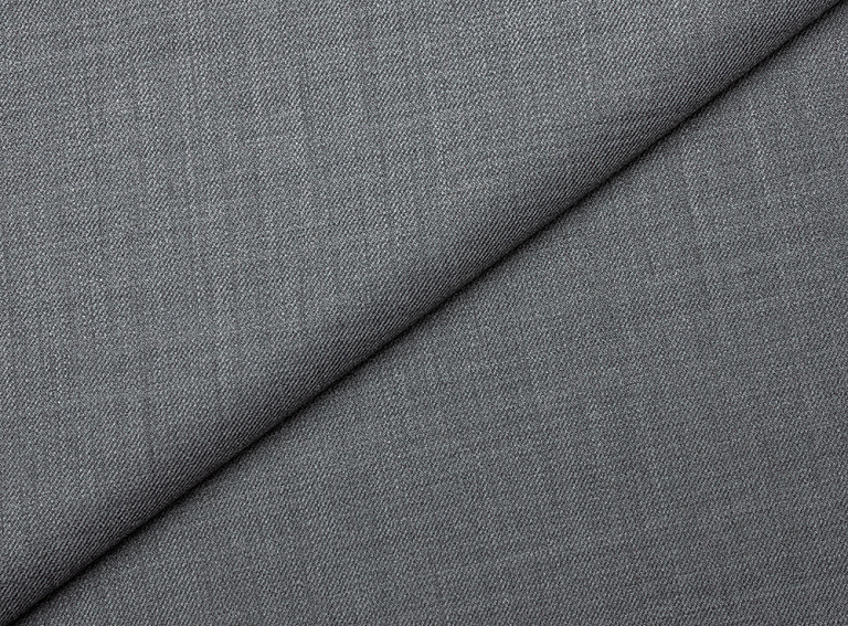 Фото ткани Кашемировая ткань тип Loro Piana (дабл), цвет - серый и бордовый