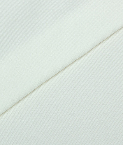 Рибана тип Loro Piana, цвет - молочный. Изображение 1