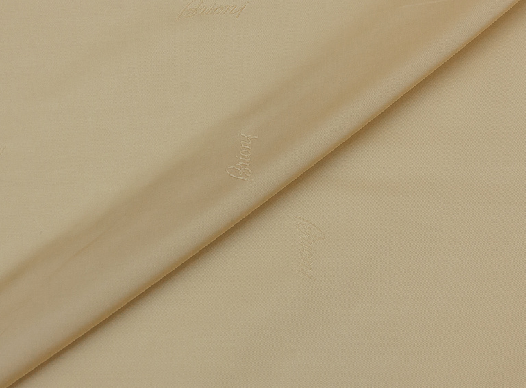 Фото ткани Подкладочная ткань с рисунком, цвет - бежевый